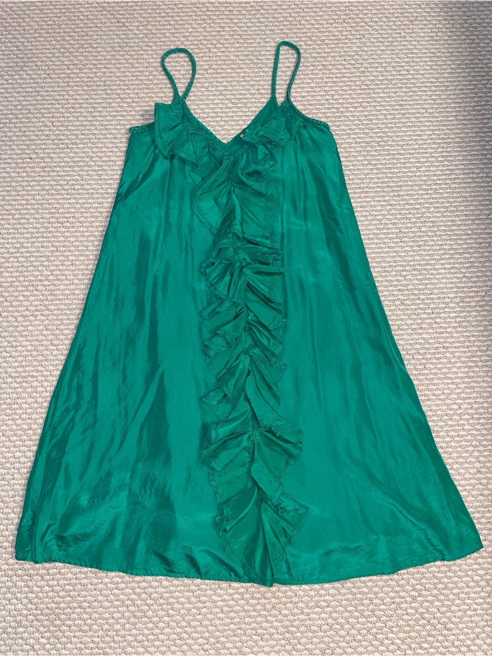 Emerald Silk women's dress "The Prep World" limited addition Tommy Hilfiger